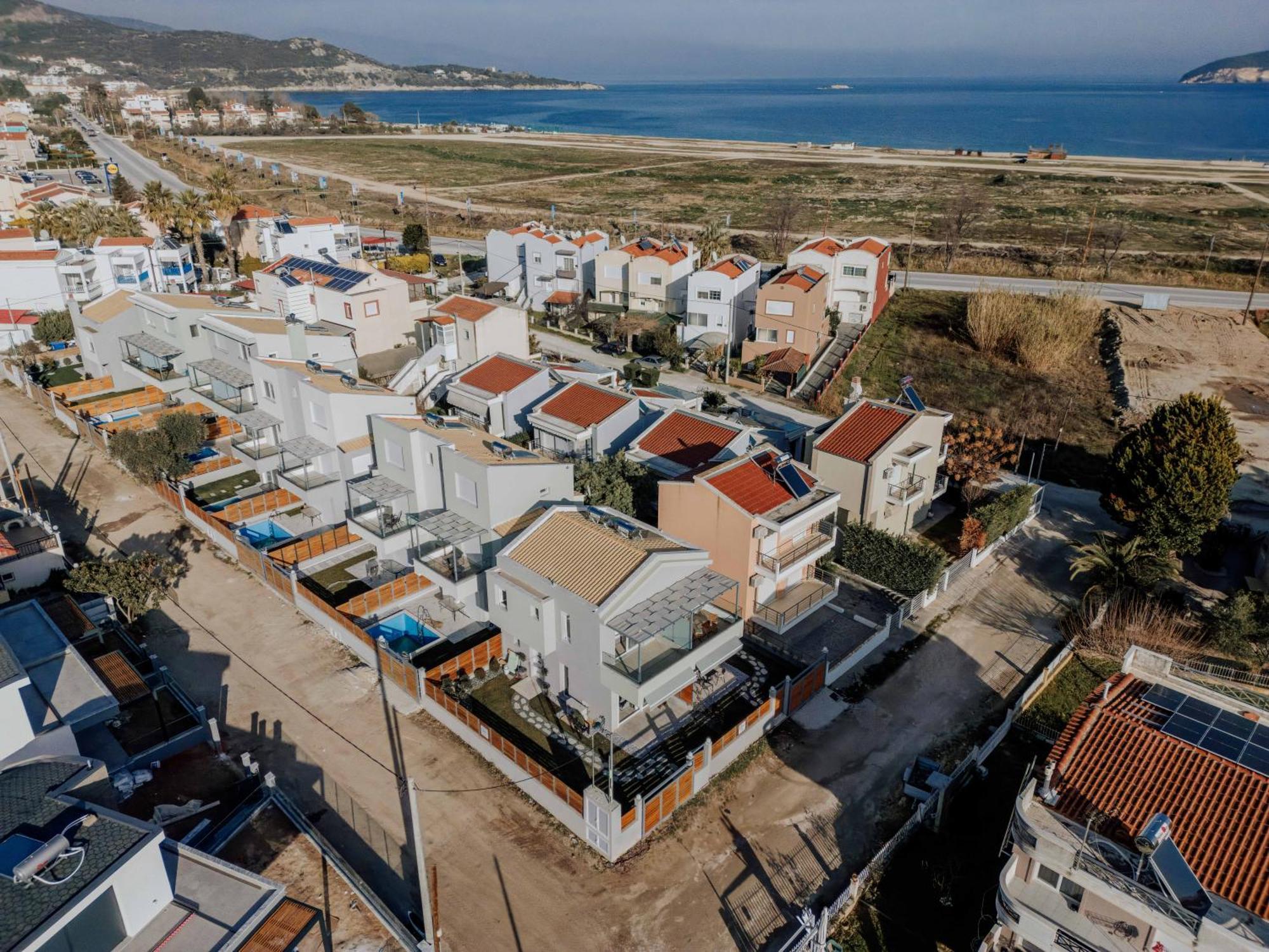Aegean Twin Houses Nea Iraklitsa Exteriör bild
