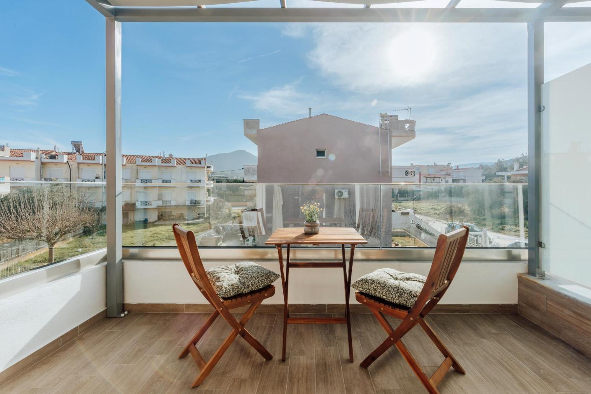 Aegean Twin Houses Nea Iraklitsa Exteriör bild